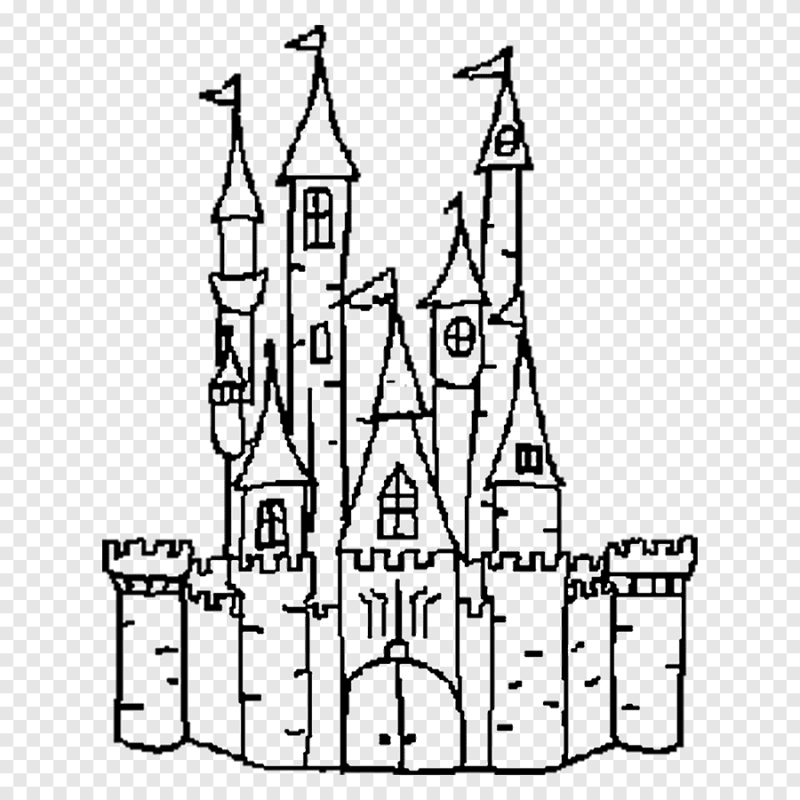 Царство снежной королевы гуашь