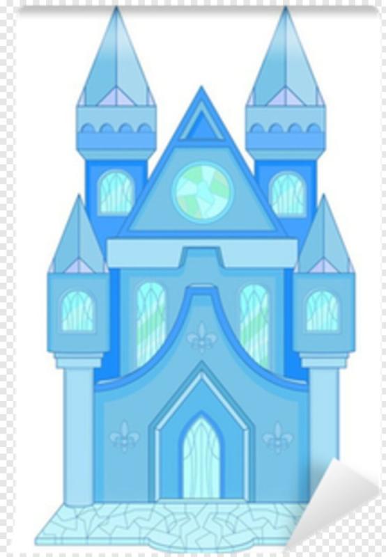 Замок в холодной гамме