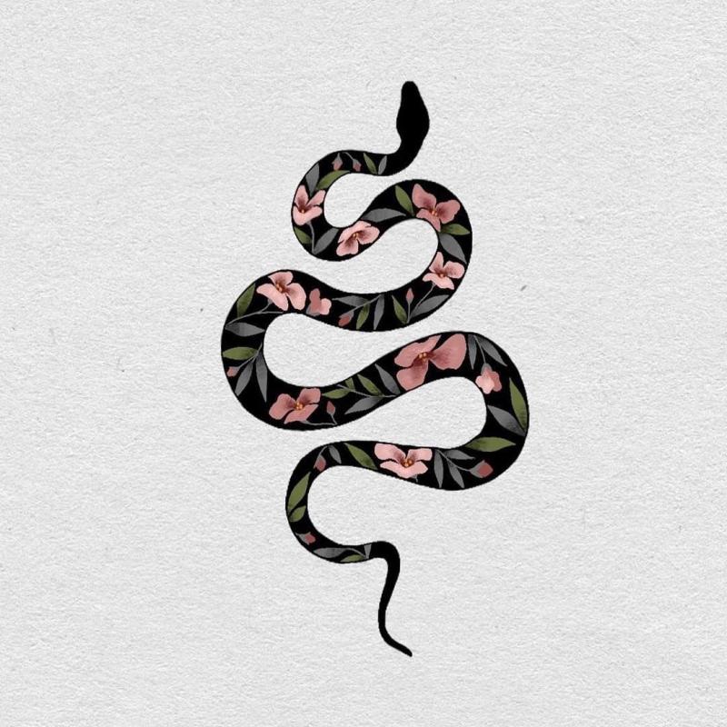 Рисунок змея