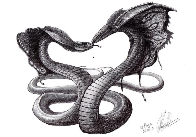 Василиск змея