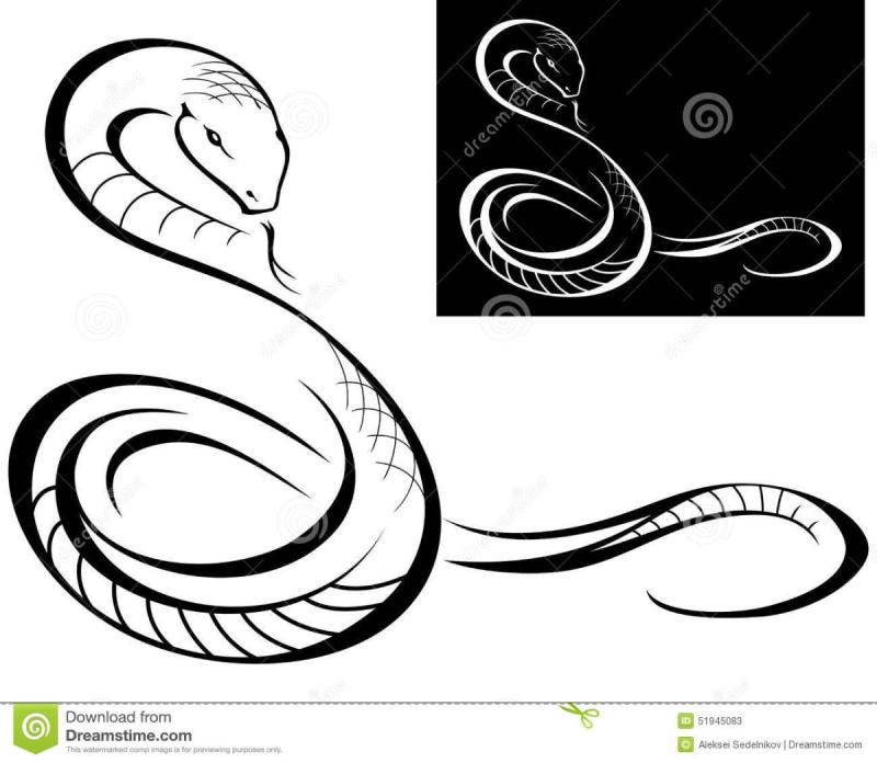 Буква s в виде змеи