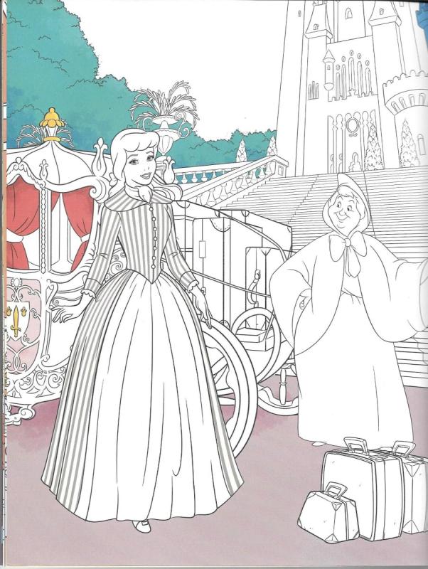 Раскраска Ариэль и Рапунцель