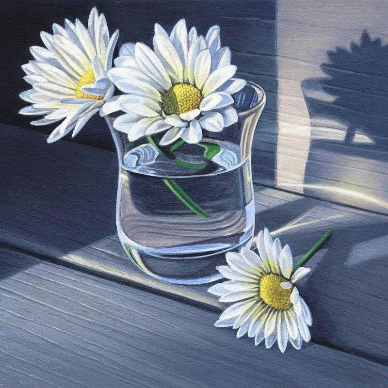 Стилизация ромашки