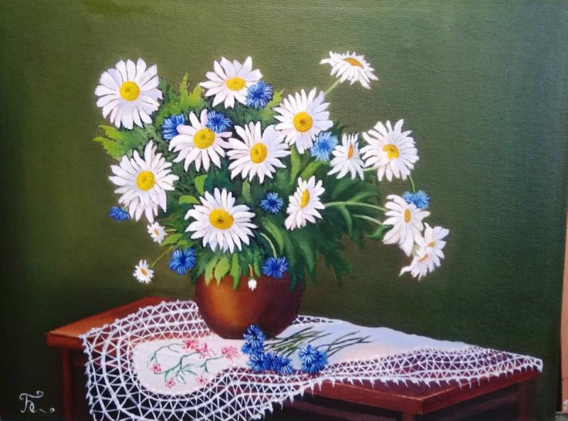 Художник Бузин календула