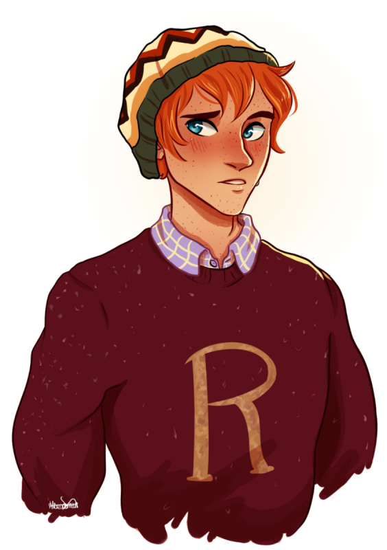 Рон уизли рисунок78