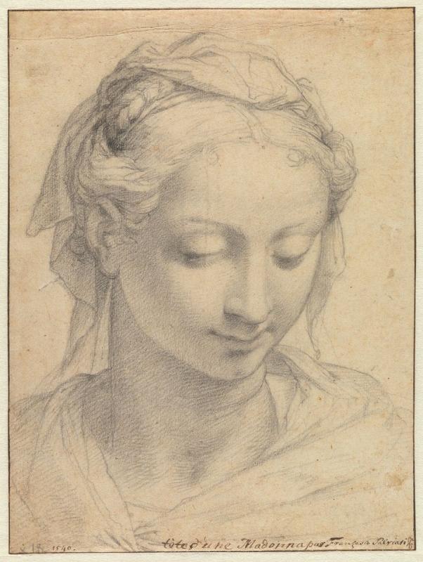 Портреты Графика Рафаэль Санти