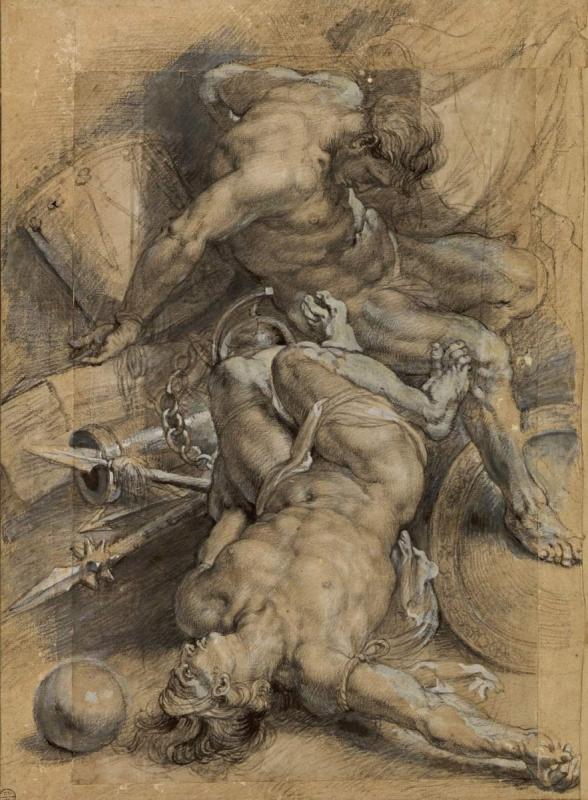 Рубенс Пауль Питер фигура рисунки