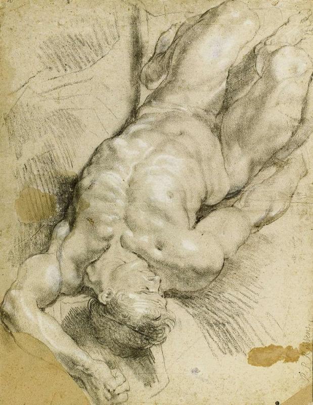 Рубенс анатомические зарисовки