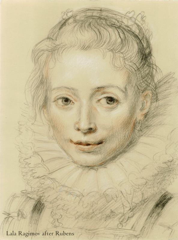 Питер Пауль Рубенс рисунки портреты