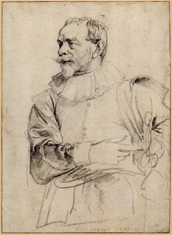 Ван Дейк портреты Графика