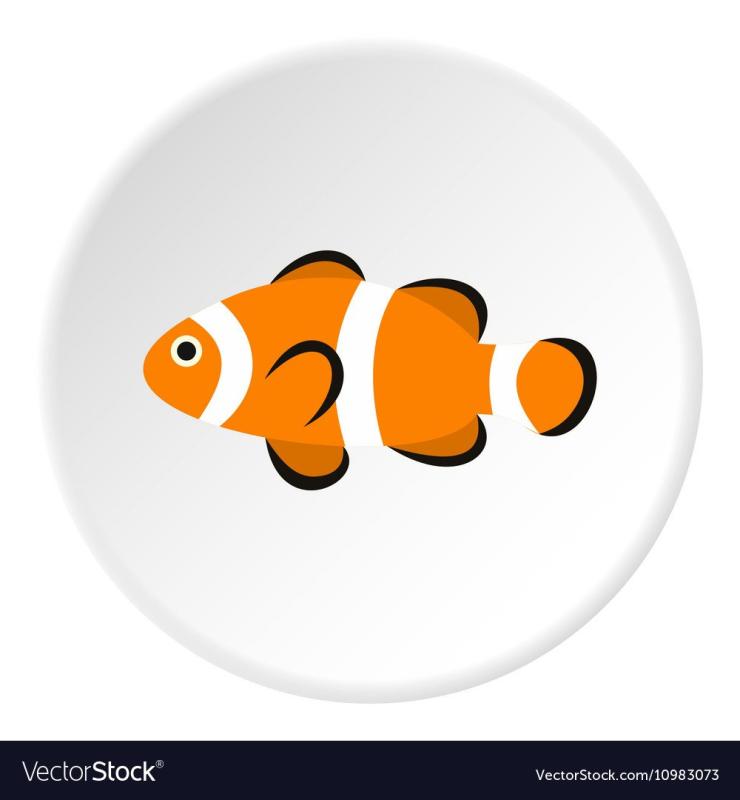 Рыбки клоуны Немо раскраски