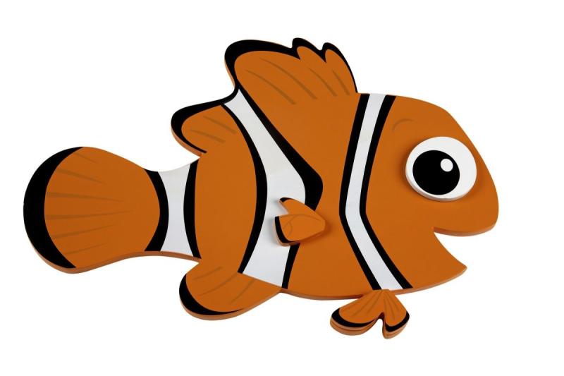 Рыба клоун рисунок для детей