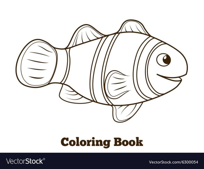 Мультяшка рыба клоун