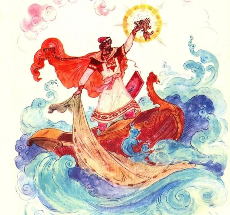 Иллюстрация к былине Садко