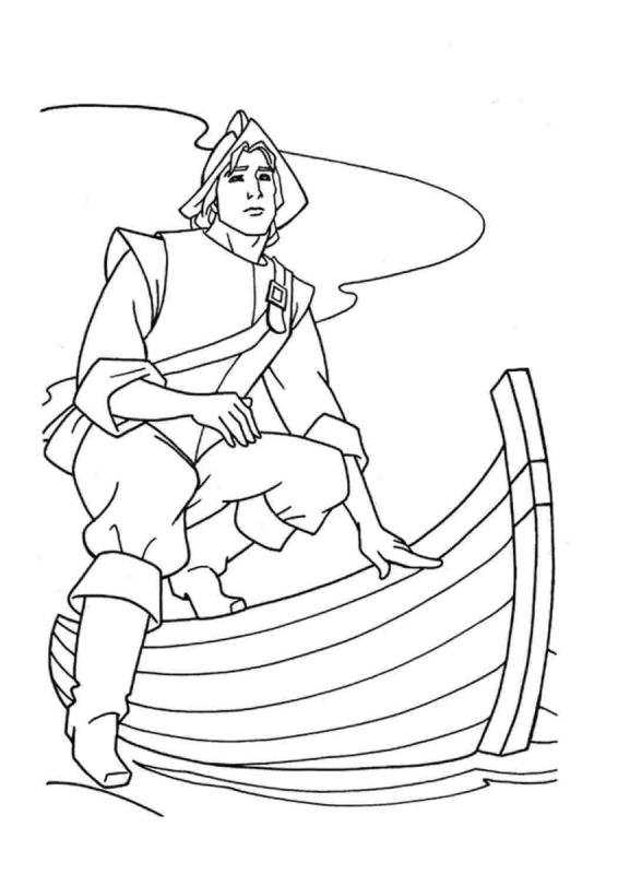 Путешествие Гулливера раскраска