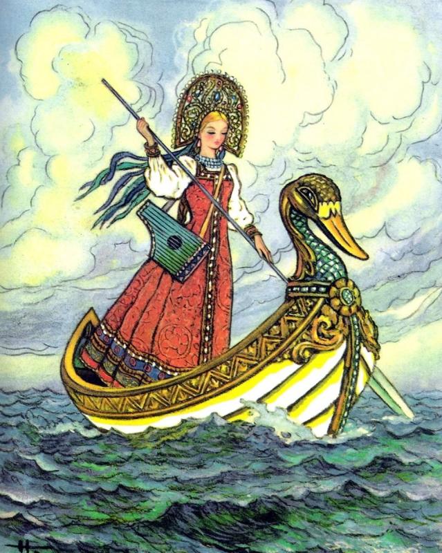 Эскизы Андерсена Русалочка