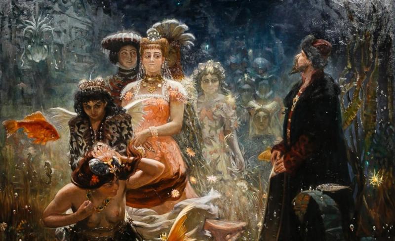 Русский музей Репин Садко