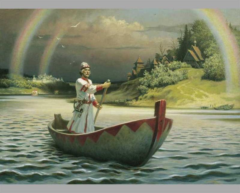 Садко у Ильмень озера