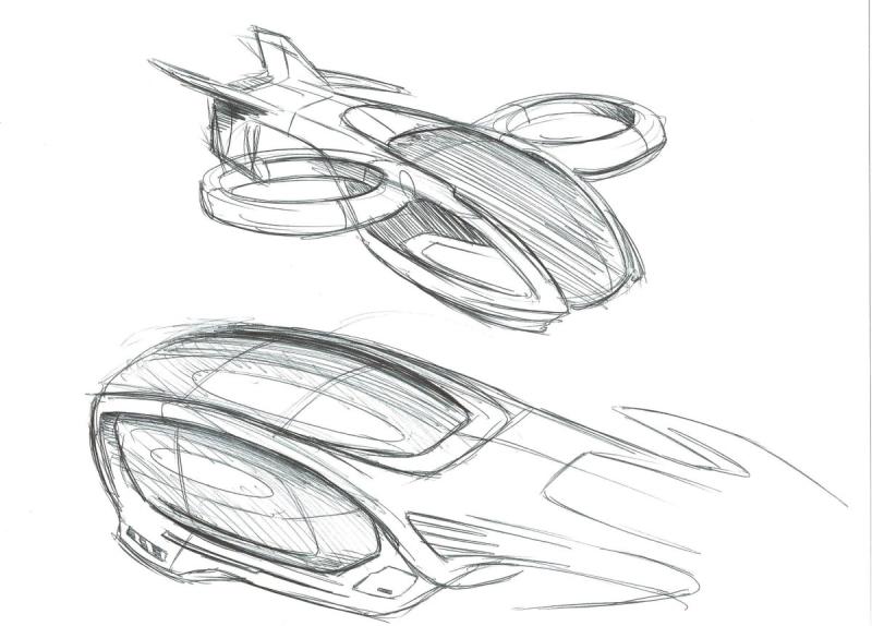 Су 25 карандашом