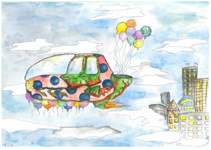 Самолет будущего эскиз