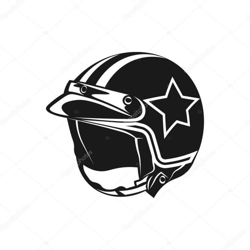 Логотип мотошлем