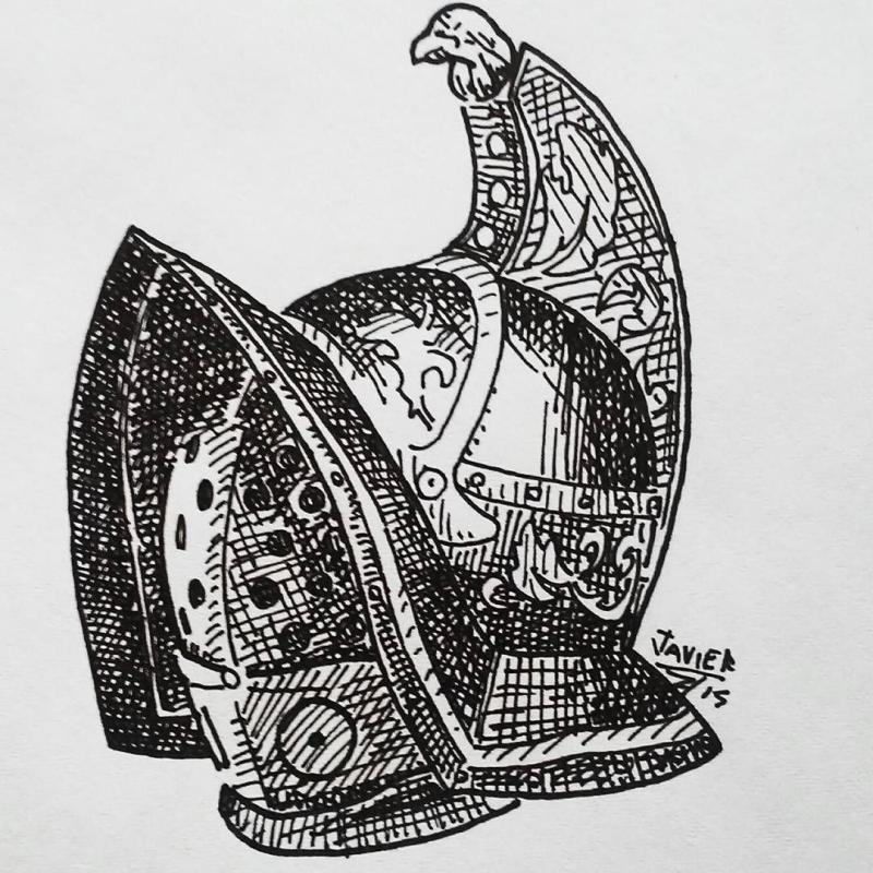 Шлем Хало чертежи