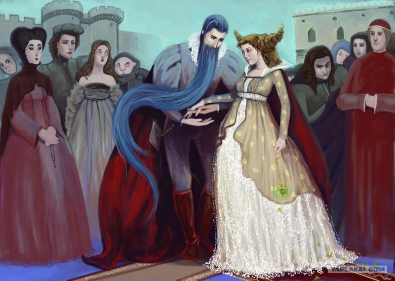 Синяя борода 20 век арт