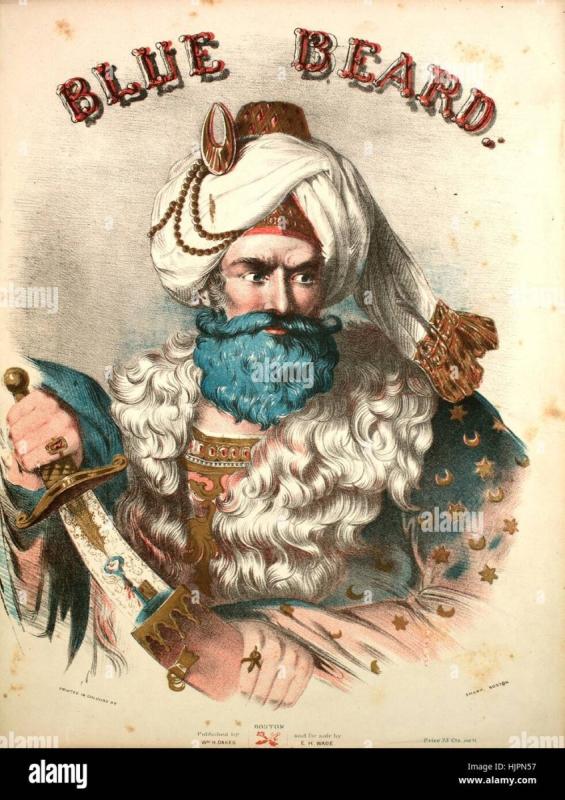 Синяя борода Питер