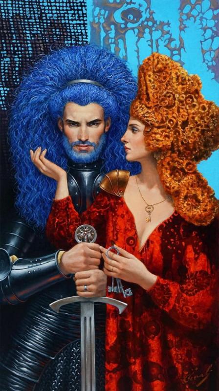 Синяя борода Шарль Перро иллюстрации