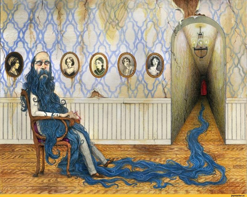 Гримм синяя борода