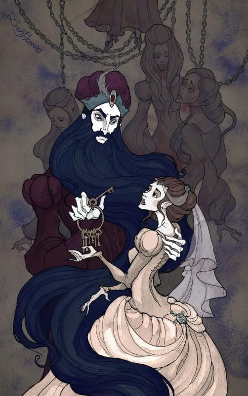 Художник синяя борода