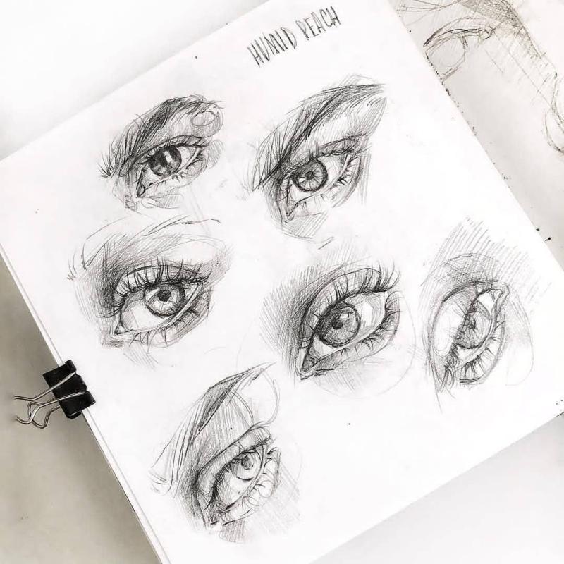 Humid Peach рисунки Sketchbook