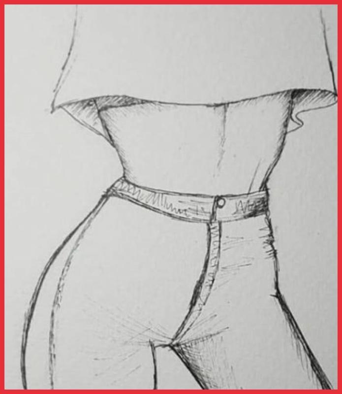 Рисование талии