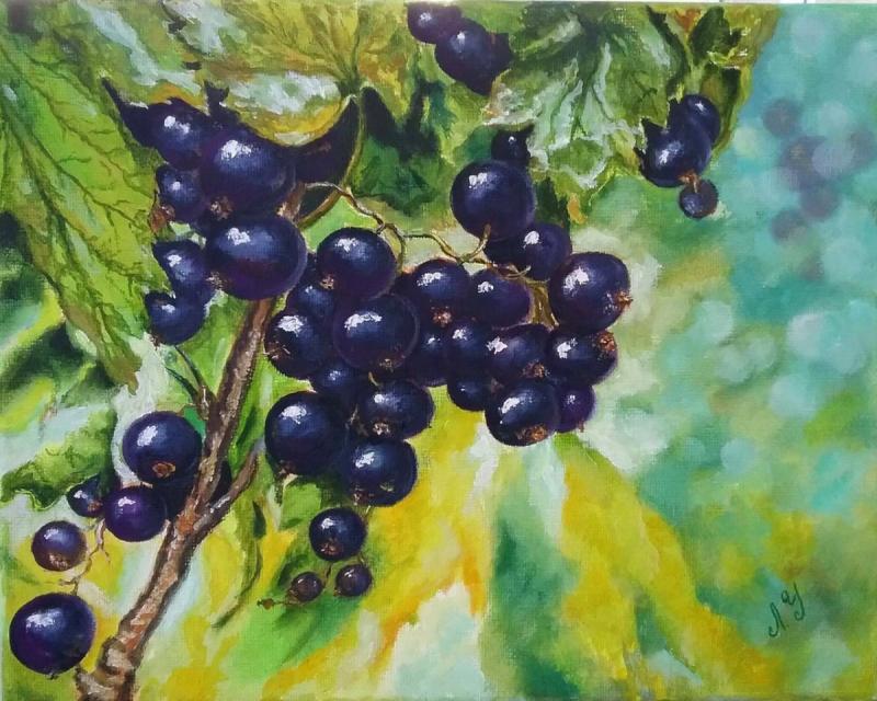 Смородина трафарет