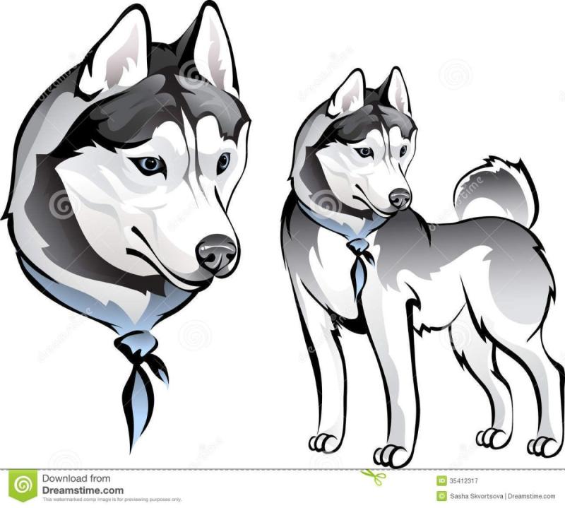 Собака лайка на спутнике 2 рисунок