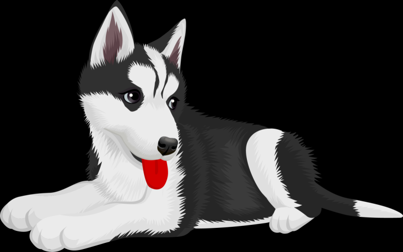 Собака рисунок