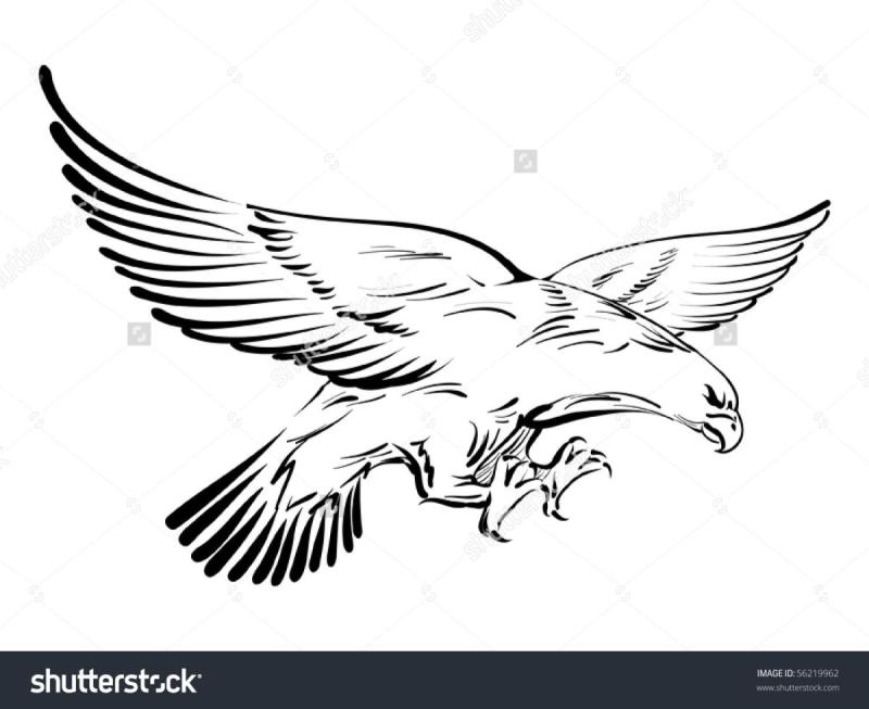 Птица тату эскиз Минимализм