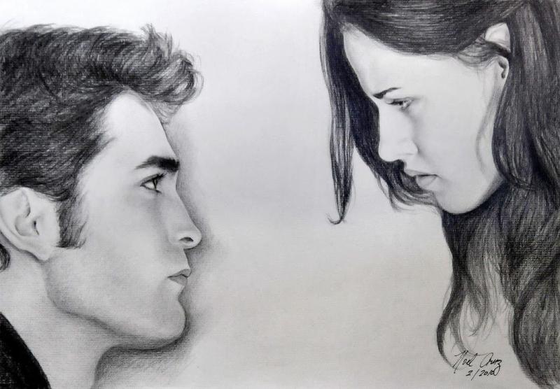 Портрет Эдварда и Беллы