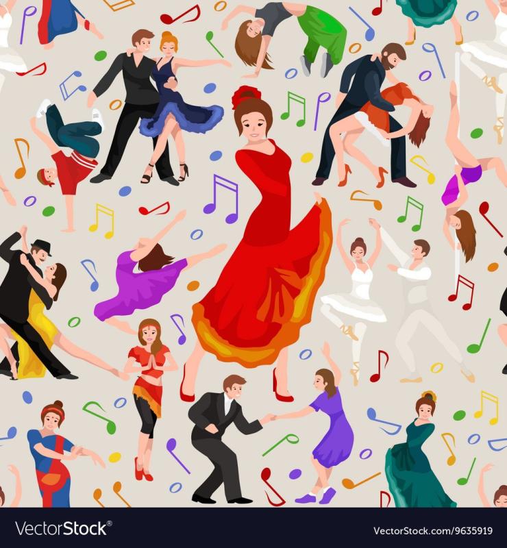 Раскраска бальные танцы