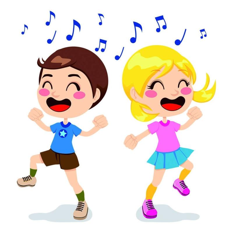 Танцующие мальчик и девочка
