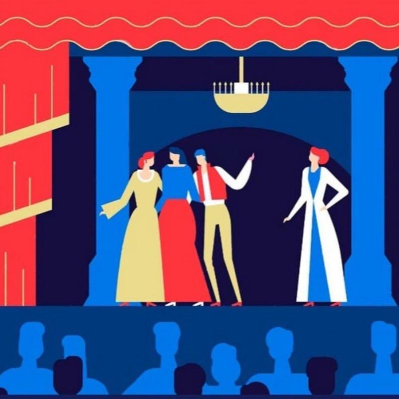 Театр рисунок78