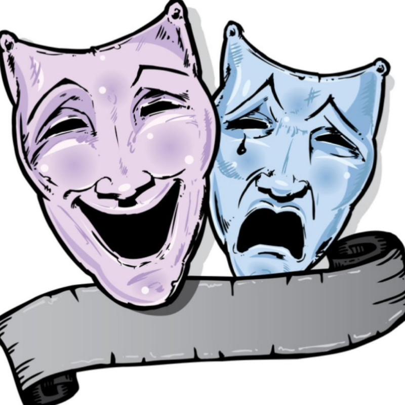 Театр маски сцена