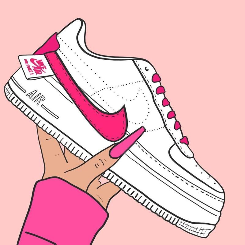 Кроссовок для срисовки