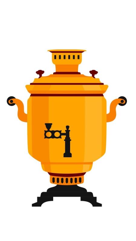 Нарисовать самовар