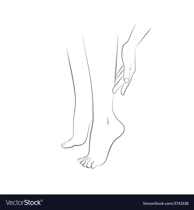 Ноги схематично