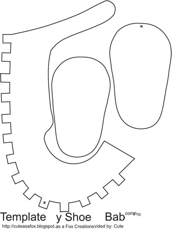 Трафарет стопы