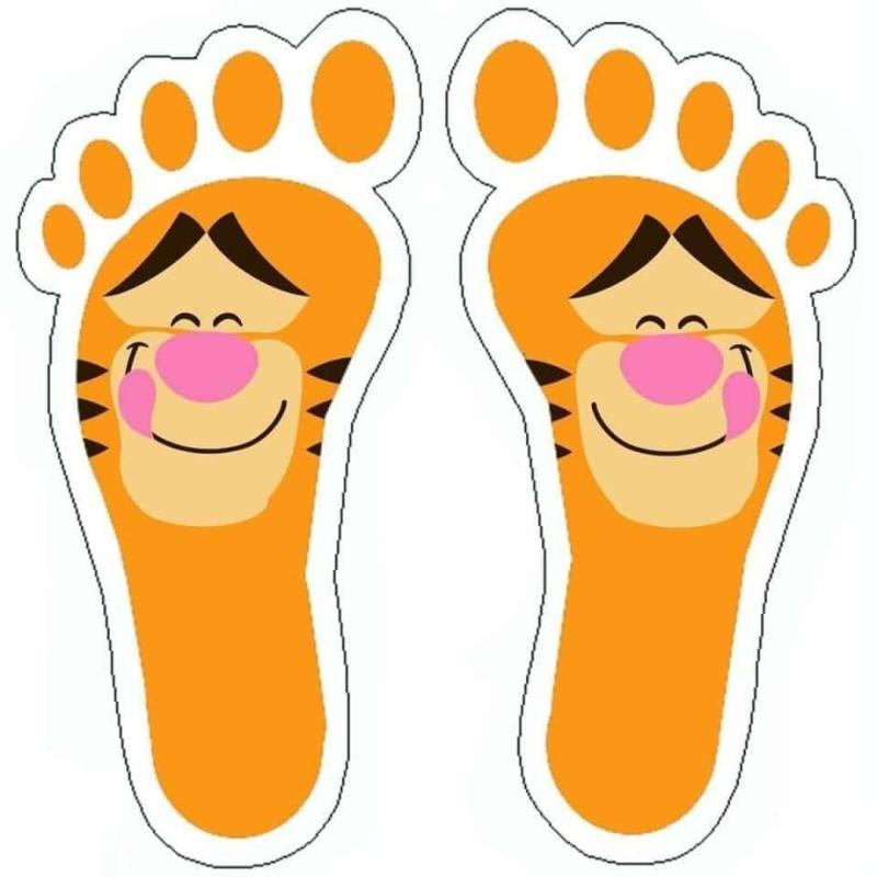 Следы для игры с детьми