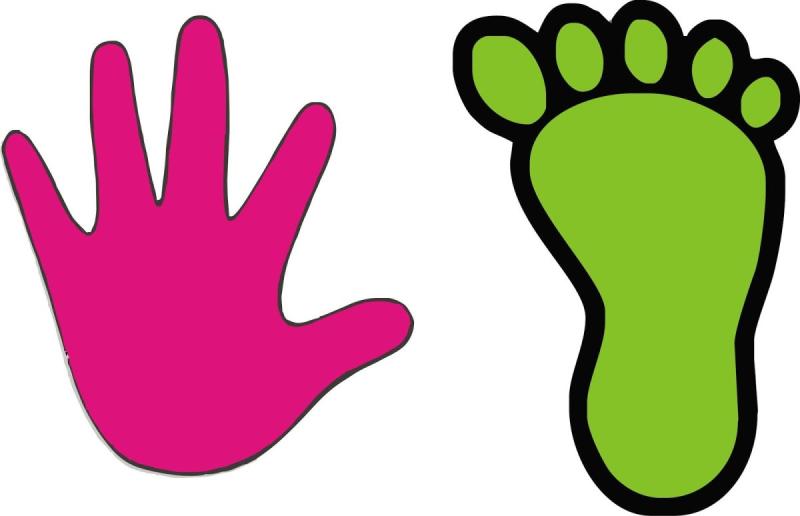 Контур ноги