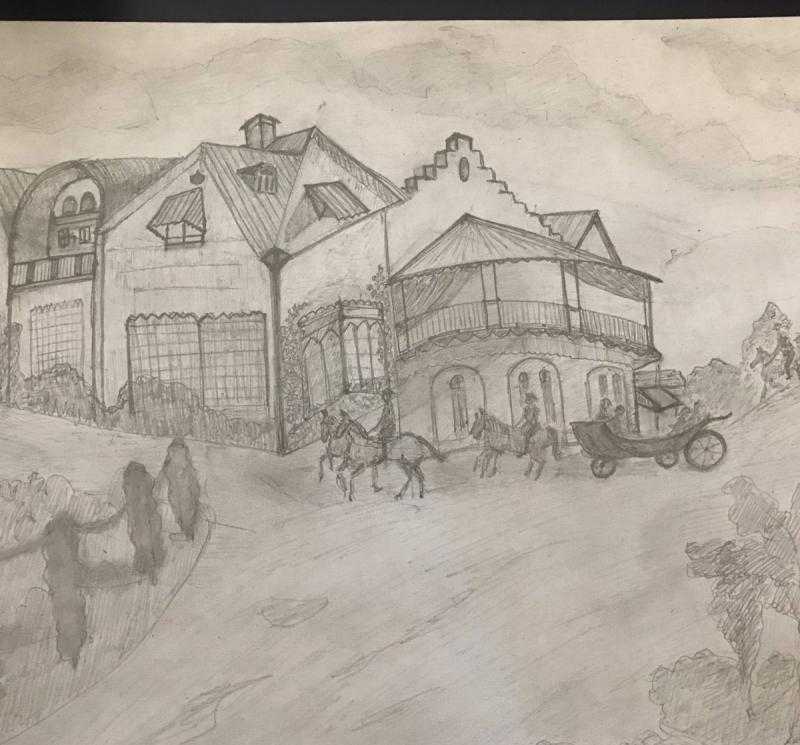 Грот Кусково рисунок