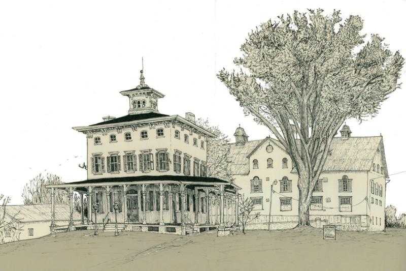 Зарисовка усадьбы